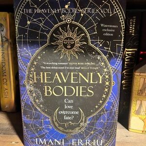 Waterstones Heavenly Bodies by Imani Erriu - Navy & Gold Hardcover